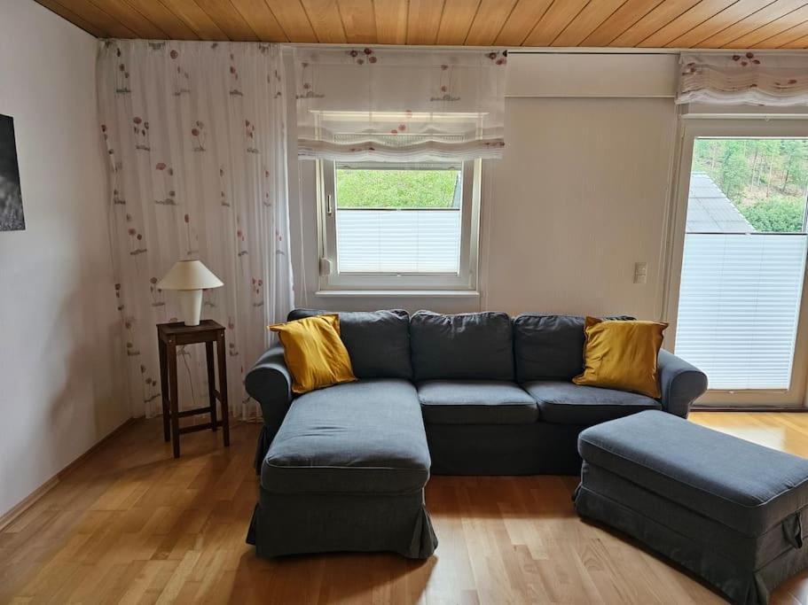Grosse Ferienwohnung Am Waldrand เชอเนา ภายนอก รูปภาพ