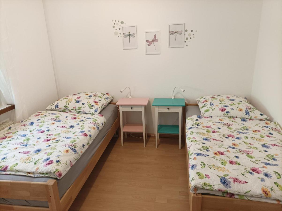 Grosse Ferienwohnung Am Waldrand เชอเนา ภายนอก รูปภาพ